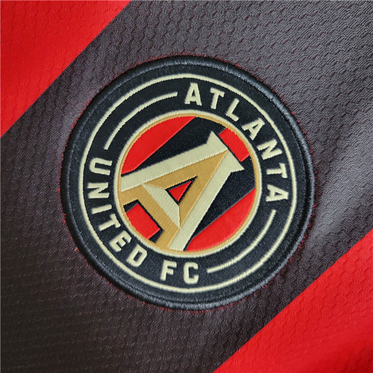 Atlanta United 2023 Home Red&Black Soccer Jersey Soccer Shirt - Click Image to Close